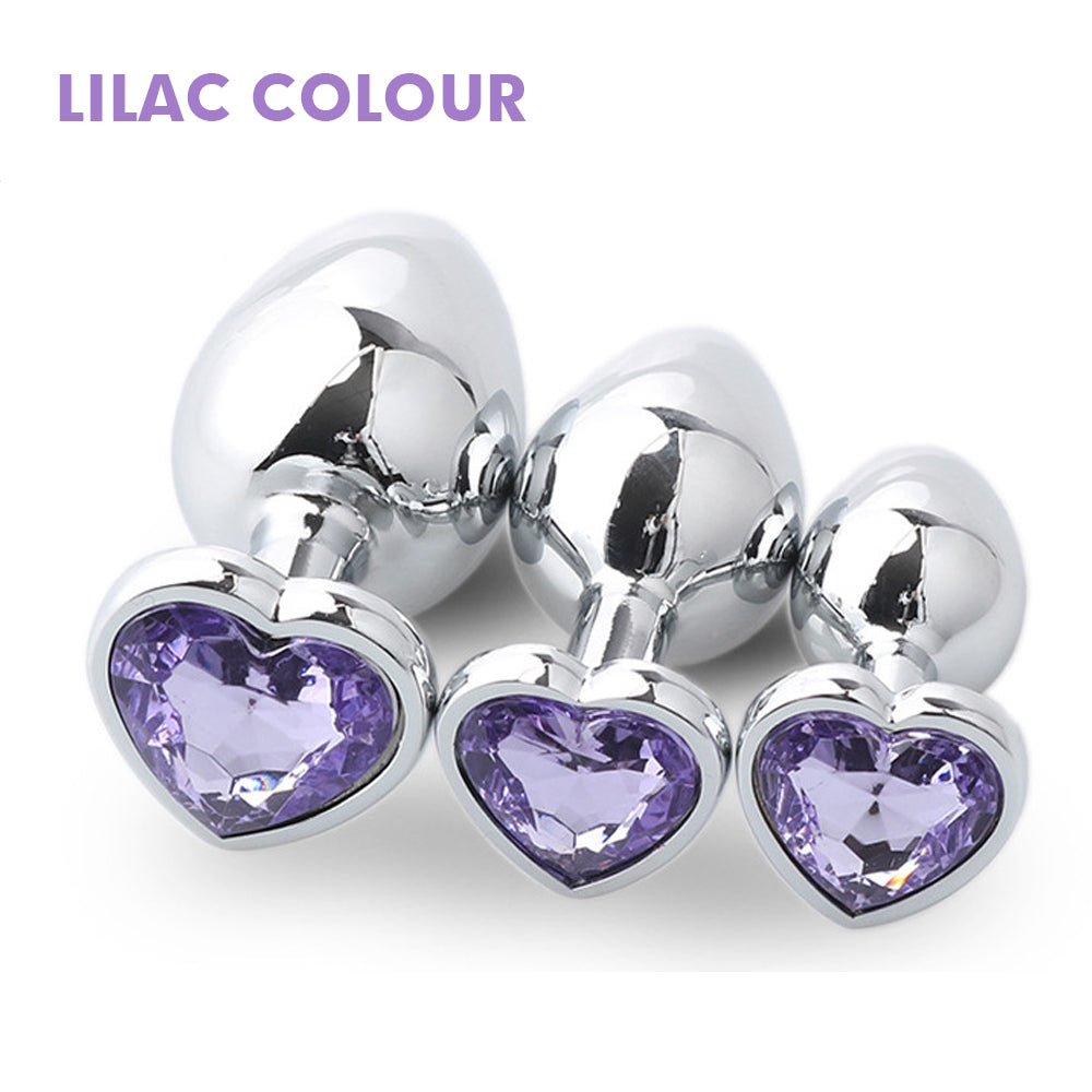 Plug Anal LED en forma de corazón SF00016