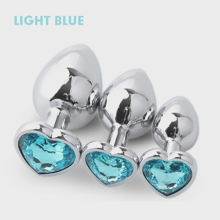 Plug Anal LED en forma de corazón SF00016